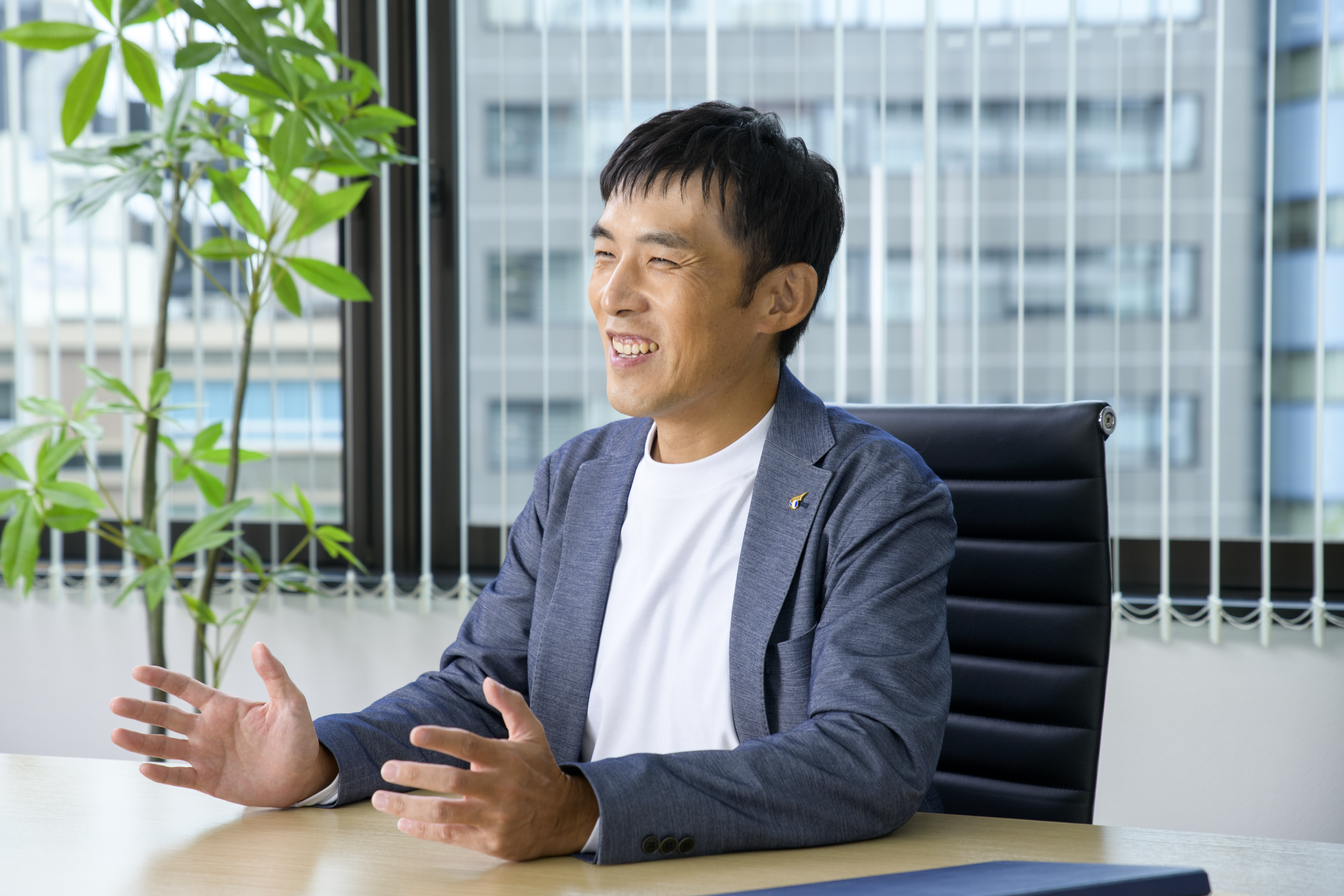 池尻直人さんのインタビュー写真